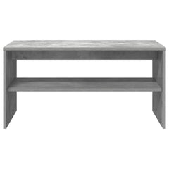 vidaXL TV Cabinet Concrete Grey 80x40x40 cm Engineered Wood 5