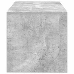 vidaXL TV Cabinet Concrete Grey 80x40x40 cm Engineered Wood 6