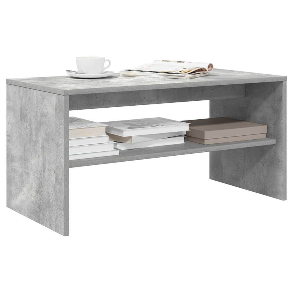 vidaXL TV Cabinet Concrete Grey 80x40x40 cm Engineered Wood 1