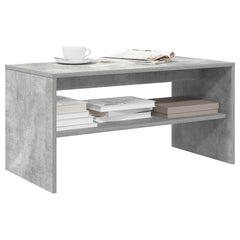 vidaXL TV Cabinet Concrete Grey 80x40x40 cm Engineered Wood 1