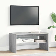 vidaXL TV Cabinet Grey Sonoma 80x40x40 cm Engineered Wood 3