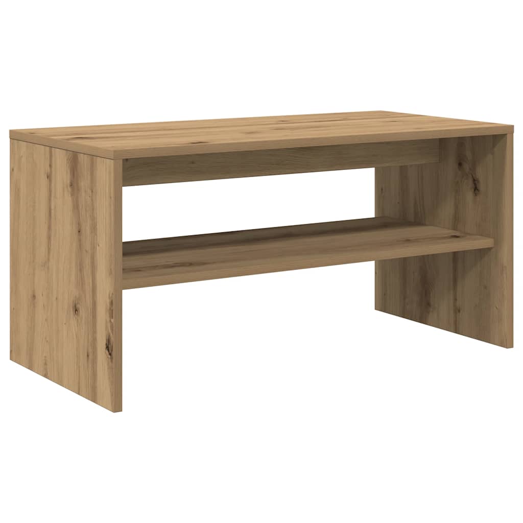 vidaXL TV Cabinet Artisan Oak 80x40x40 cm Engineered Wood 2