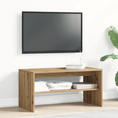 vidaXL TV Cabinet Artisan Oak 80x40x40 cm Engineered Wood 3