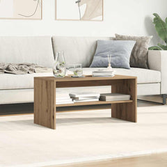 vidaXL TV Cabinet Artisan Oak 80x40x40 cm Engineered Wood 4