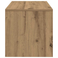vidaXL TV Cabinet Artisan Oak 80x40x40 cm Engineered Wood 6