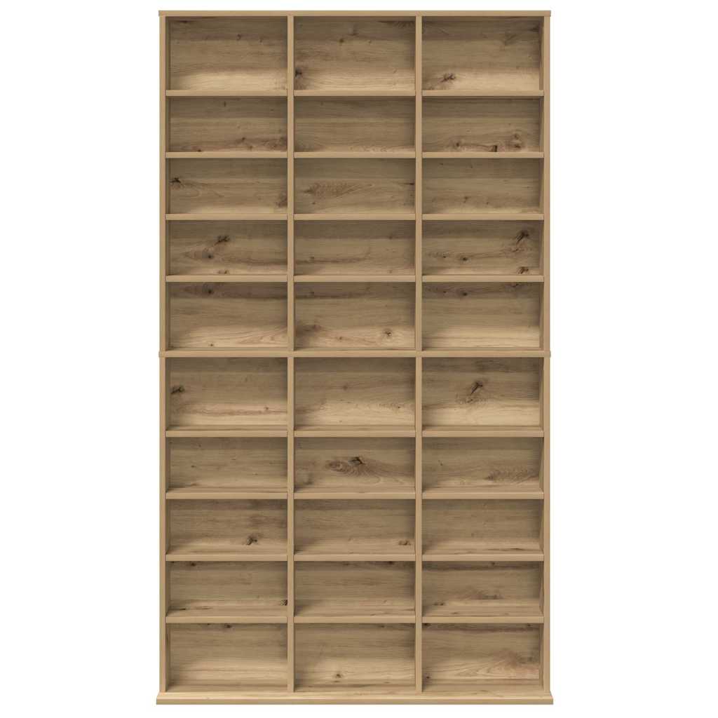 CD Cabinet Artisan Oak Engineered Wood, image 6
