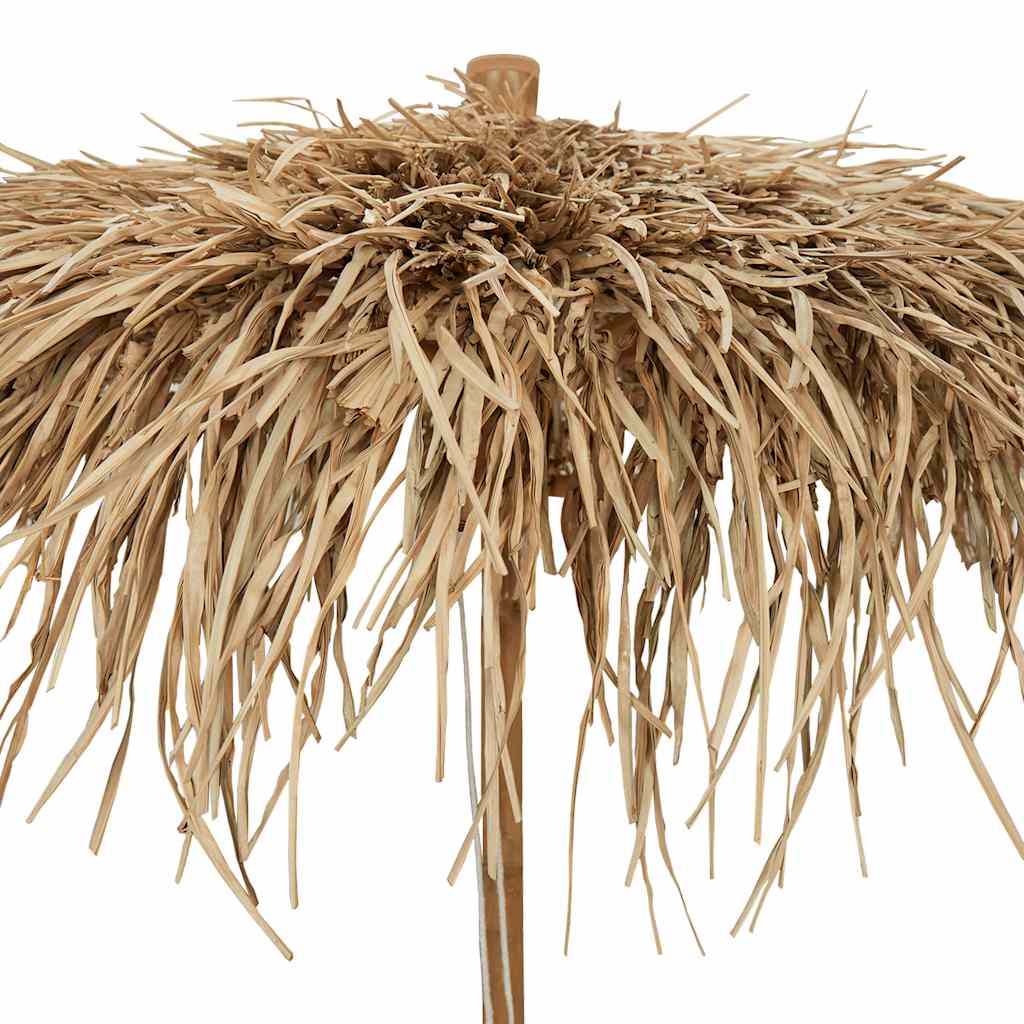 vidaXL Tiki Umbrella with Banana Leaf Canopy 180 cm Bamboo 6