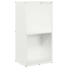vidaXL Firewood Rack White 40x30x80 cm Cold-rolled steel 2