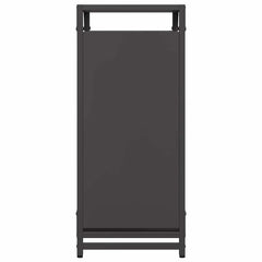 vidaXL Firewood Rack Black 44x28x65 cm Cold-rolled steel 6