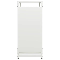 vidaXL Firewood Rack White 60x28x65 cm Cold-rolled steel 6