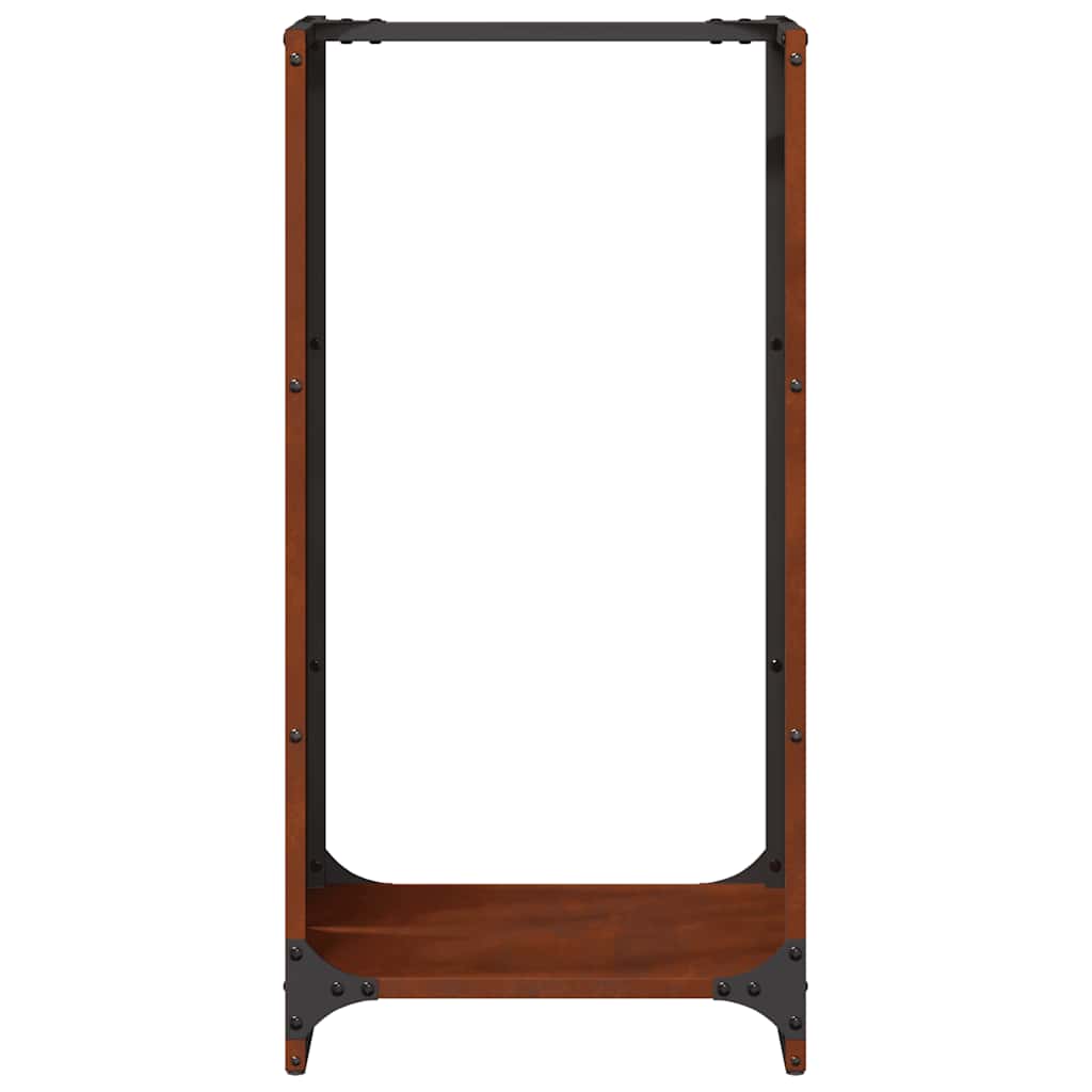 vidaXL Firewood Rack 40x30x80 cm Weathering Steel 6