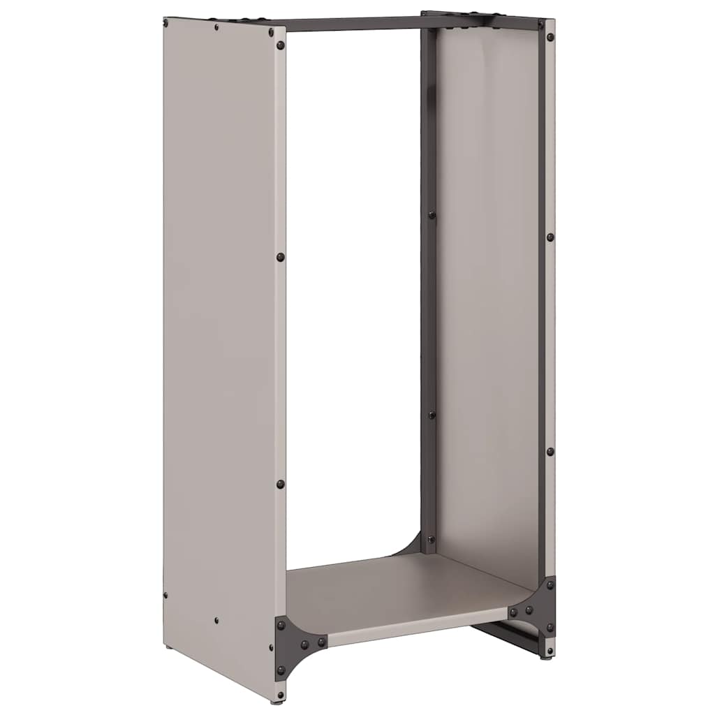 vidaXL Firewood Rack 40x30x80 cm Weathering Steel 5