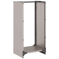 vidaXL Firewood Rack 40x30x80 cm Weathering Steel 5