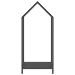 vidaXL Firewood Rack Black 40x25x90 cm Cold-rolled steel 5