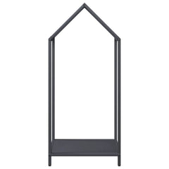 vidaXL Firewood Rack Anthracite 40x25x90 cm Cold-rolled steel 5
