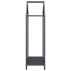 vidaXL Firewood Rack Anthracite 40x25x90 cm Cold-rolled steel 6