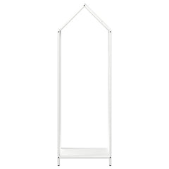 vidaXL Firewood Rack White 40x25x120 cm Cold-rolled steel 5