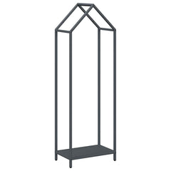 vidaXL Firewood Rack Anthracite 40x25x120 cm Cold-rolled steel 2