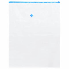 vidaXL Storage Bags 10 pcs Transparent and Blue 130 x 100 cm 3