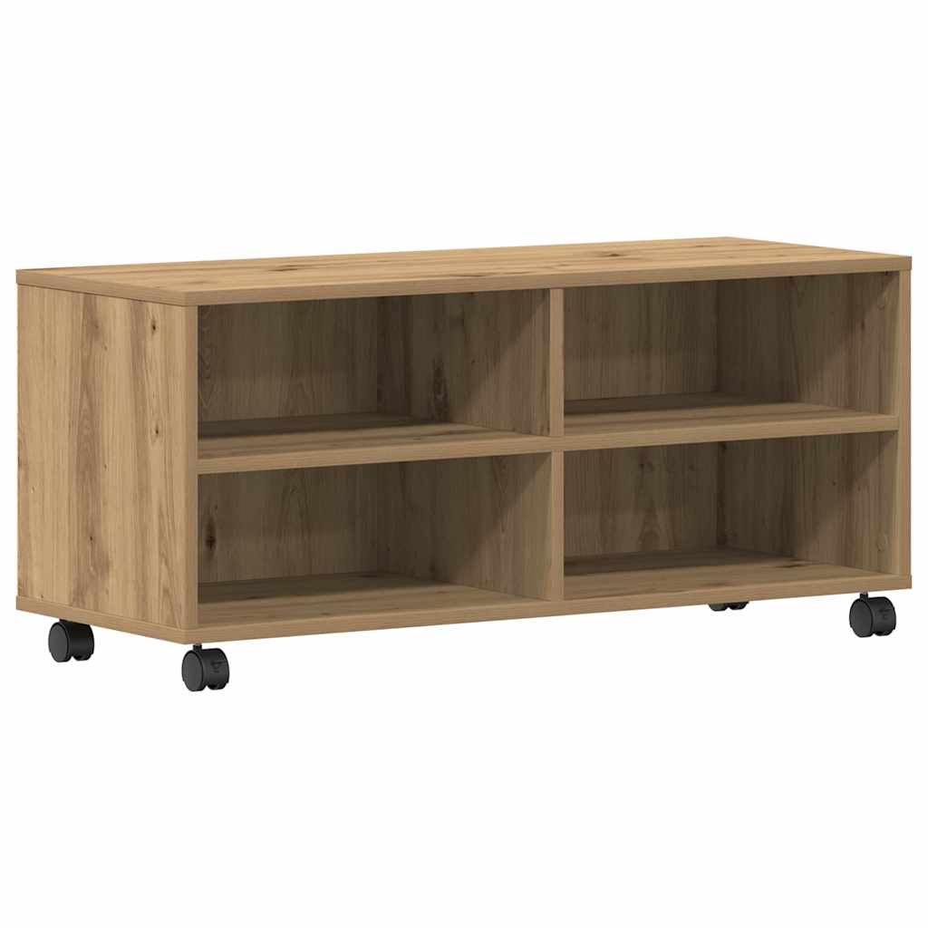 vidaXL TV Cabinet 90 x 35 x 40.5 cm Brown Engineered wood 2