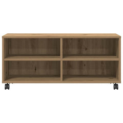 vidaXL TV Cabinet 90 x 35 x 40.5 cm Brown Engineered wood 5