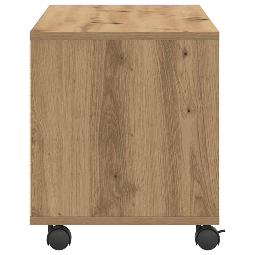 vidaXL TV Cabinet 90 x 35 x 40.5 cm Brown Engineered wood 6
