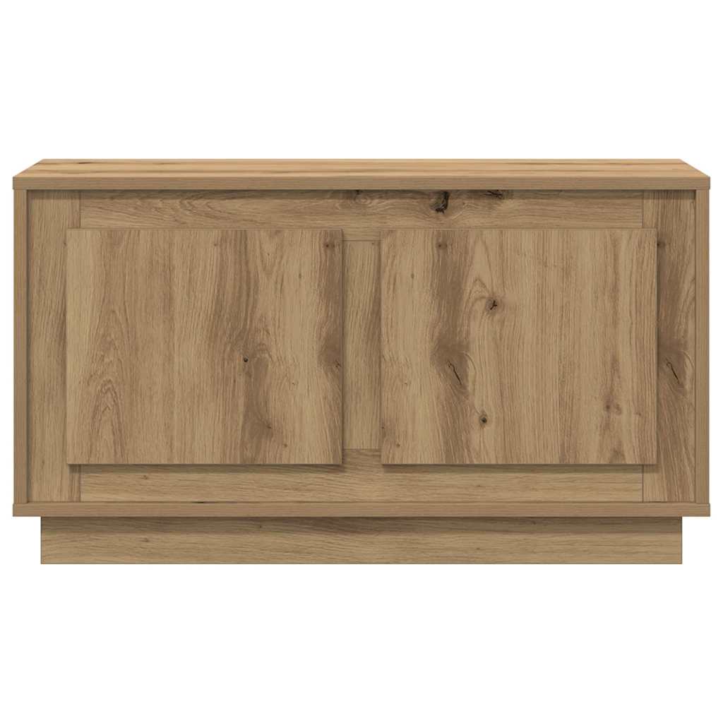 vidaXL TV Cabinet 80 x 35 x 45 cm Artisan oak Engineered wood 6
