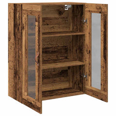vidaXL Wall Cabinet Old Wood 69.5 x 34 x 90 cm Engineered Wood 5