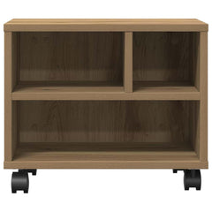 vidaXL Printer Stand Artisan Oak 41 x 32 x 34.5 cm Engineered Wood 5