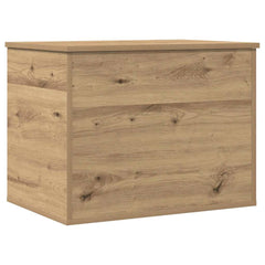 vidaXL Storage Box Artisan oak 60 x 42 x 46 cm Engineered Wood 2