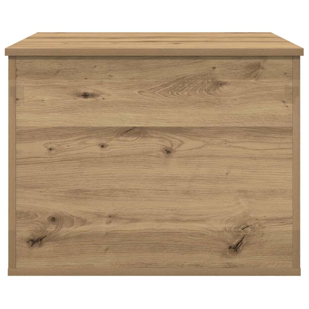 vidaXL Storage Box Artisan oak 60 x 42 x 46 cm Engineered Wood 6