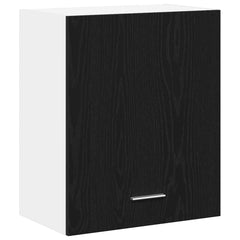 vidaXL Hanging Cabinet Black Oak 50 x 31 x 60 cm Engineered Wood 2