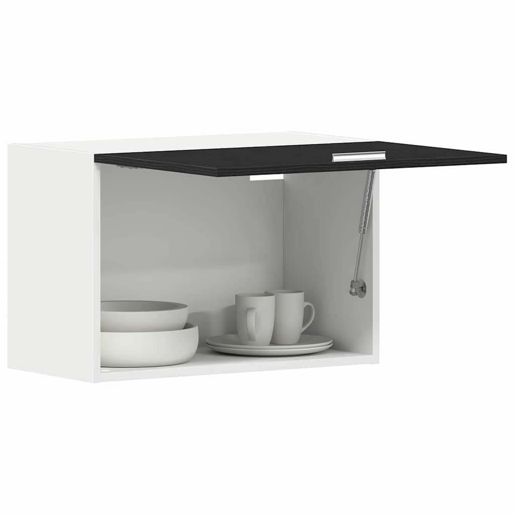 vidaXL Hanging Cabinet Lyon Black Oak 60 x 31 x 40 cm Engineered Wood 3
