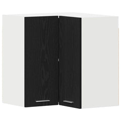 vidaXL Hanging Cabinet Lyon Black Oak 57 x 57 x 60 cm Engineered Wood 2