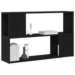 vidaXL TV Cabinet Set 100 x 24 x 63 cm Black Engineered Wood 3