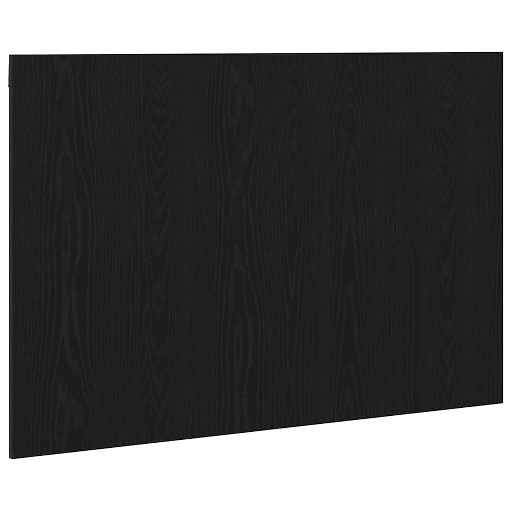 vidaXL Bed Headboard Black Oak Engineered Wood 2