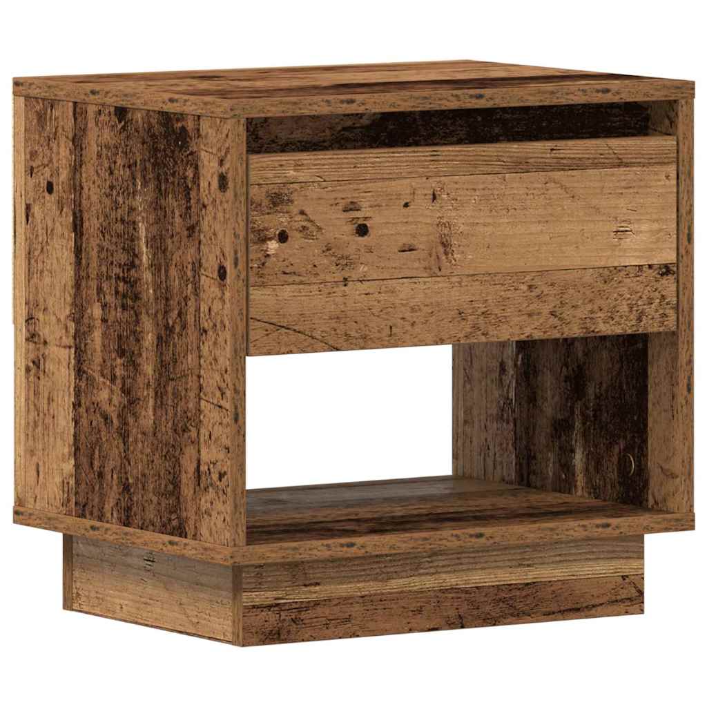 vidaXL Nightstand 2 pcs Old Wood 45 x 34 x 44 cm Engineered Wood 6