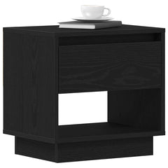 vidaXL Nightstand 2 pcs Black Oak 45 x 34 x 44 cm Engineered Wood 3