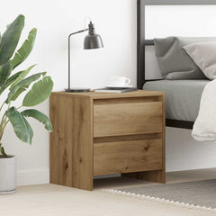 vidaXL Bedside Cabinet Artisan Oak 45 x 34 x 44.5 cm Engineered Wood 1