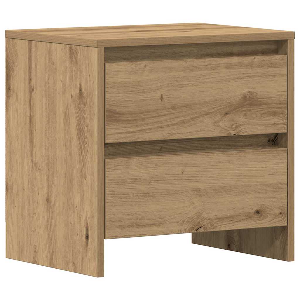 vidaXL Bedside Cabinet Artisan Oak 45 x 34 x 44.5 cm Engineered Wood 2
