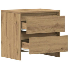 vidaXL Bedside Cabinet Artisan Oak 45 x 34 x 44.5 cm Engineered Wood 5