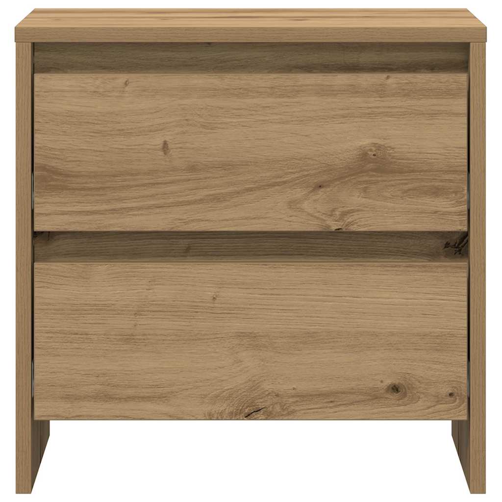vidaXL Bedside Cabinet Artisan Oak 45 x 34 x 44.5 cm Engineered Wood 6