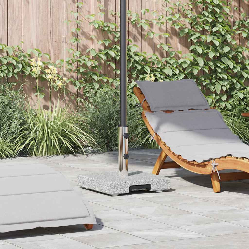 vidaXL Parasol Base Grey 41 x 41 x 37 cm Granite 1