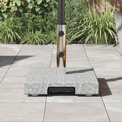 vidaXL Parasol Base Grey 41 x 41 x 37 cm Granite 4