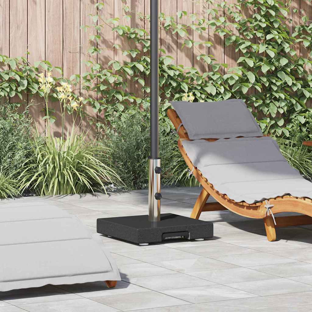 vidaXL Parasol Base Black 41 x 41 x 37 cm Granite 1