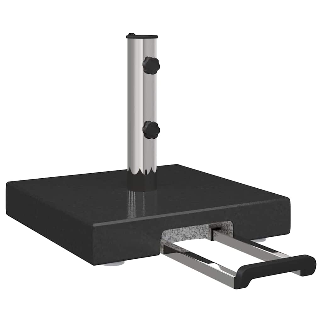 vidaXL Parasol Base Black 41 x 41 x 37 cm Granite 2