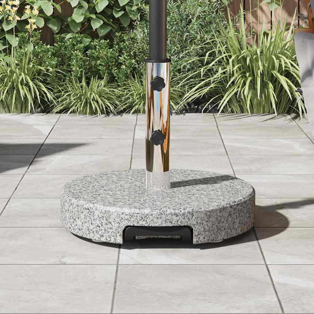 vidaXL Parasol Base Grey Ø 45 x 37.5 cm Granite 4