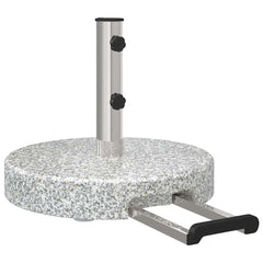 vidaXL Parasol Base Grey Ø 45 x 37.5 cm Granite 2