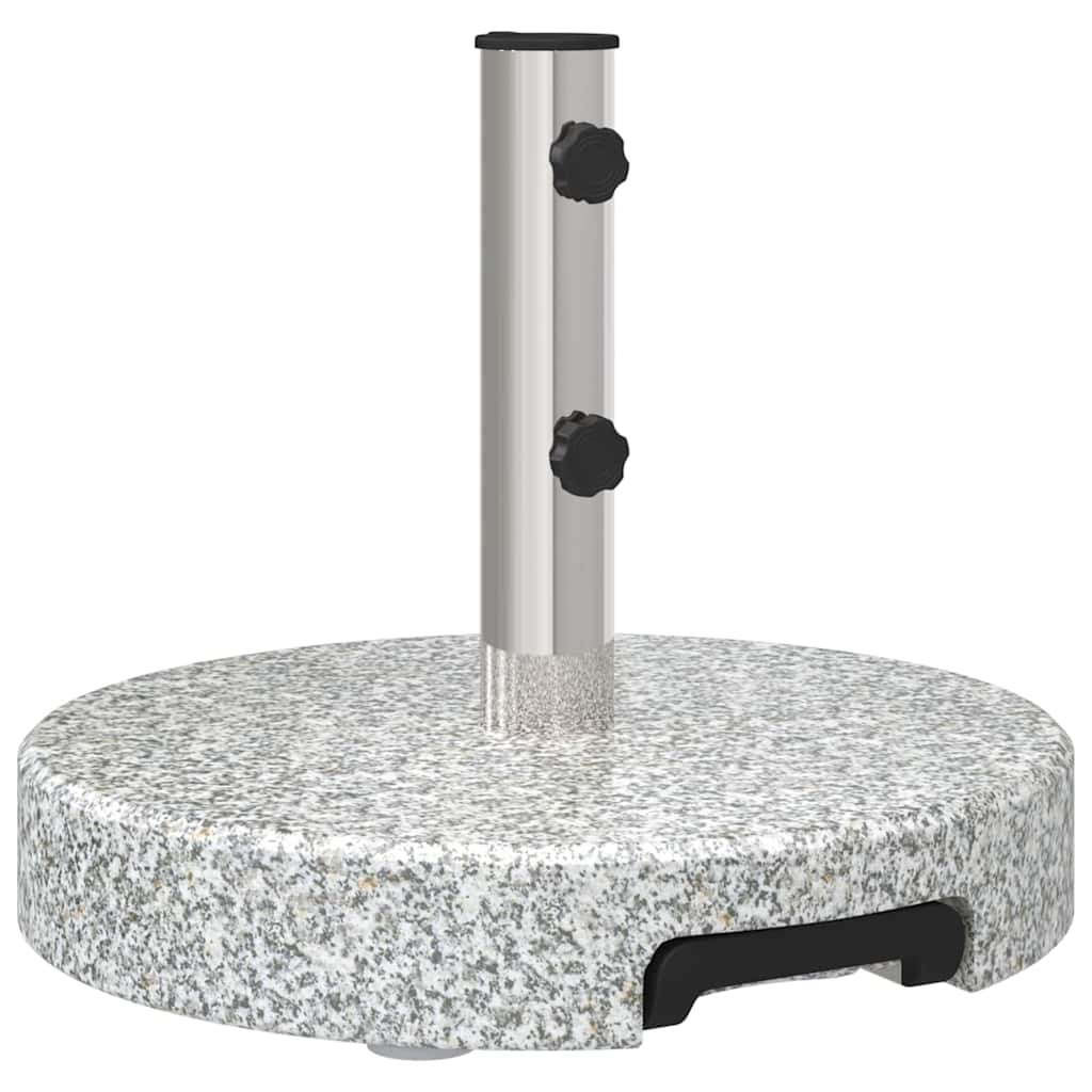 vidaXL Parasol Base Grey Ø 45 x 37.5 cm Granite 5