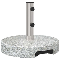 vidaXL Parasol Base Grey Ø 45 x 37.5 cm Granite 5